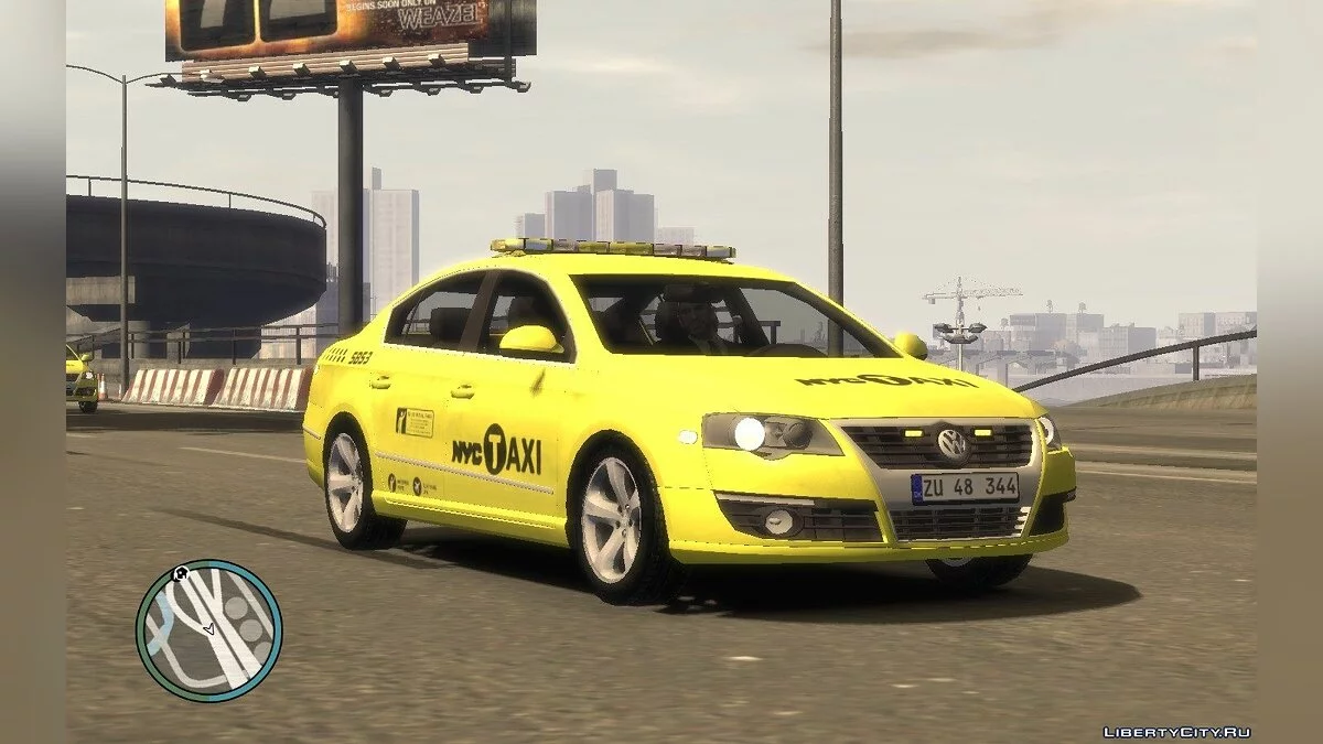 Volkswagen Passat B6 Sedan - NYC TAXI / GTA 4
