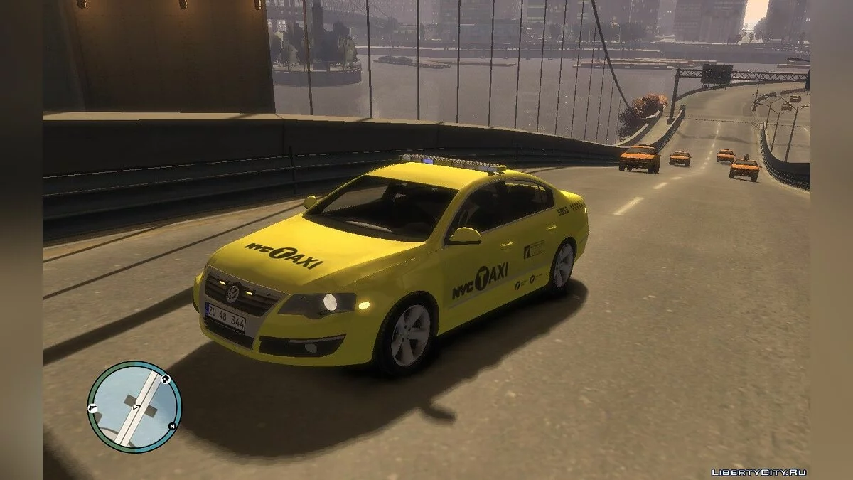 Volkswagen Passat B6 Sedan - NYC TAXI / GTA 4