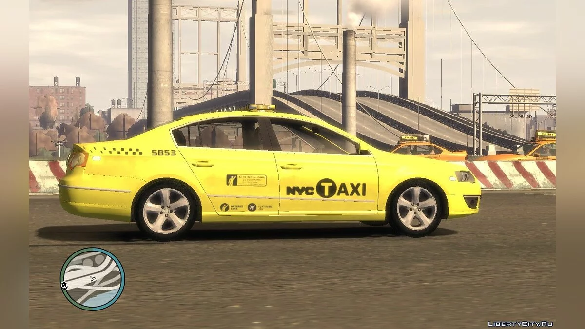Volkswagen Passat B6 Sedan - NYC TAXI / GTA 4