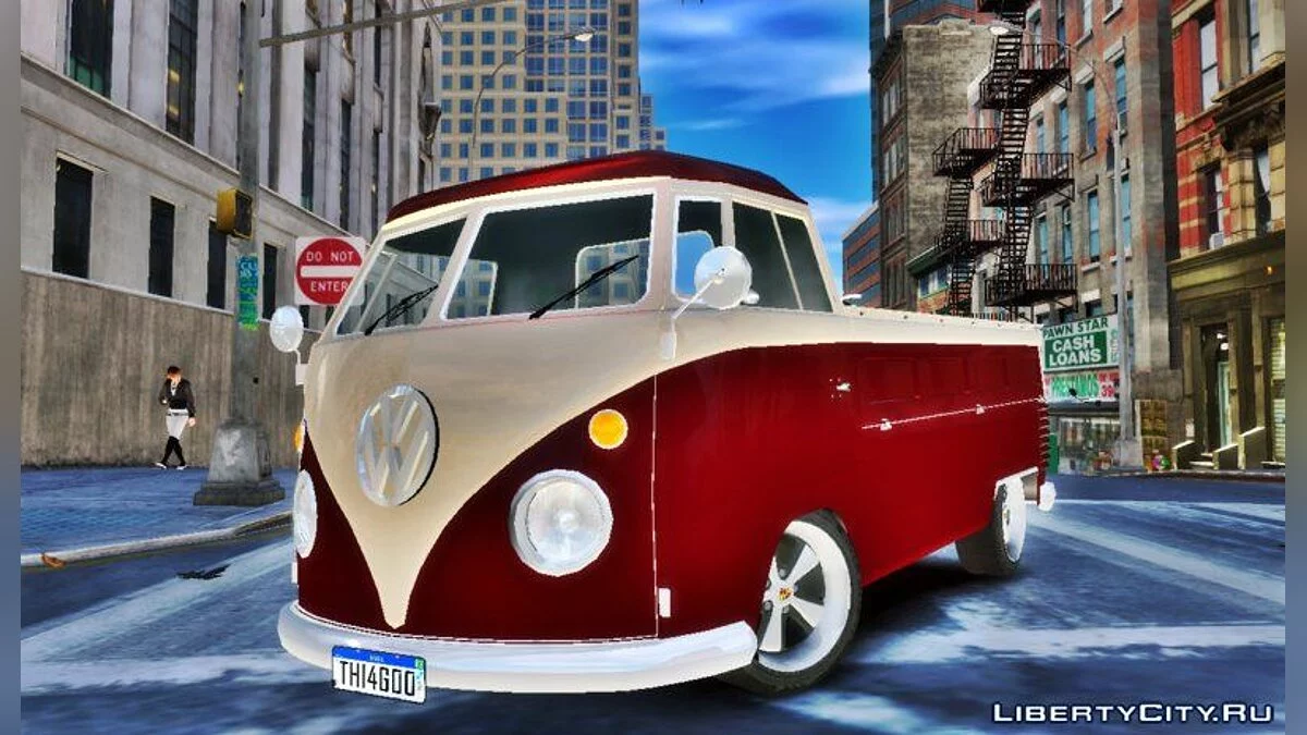 VW Kombi Pick-Up T2 Bus / GTA 4