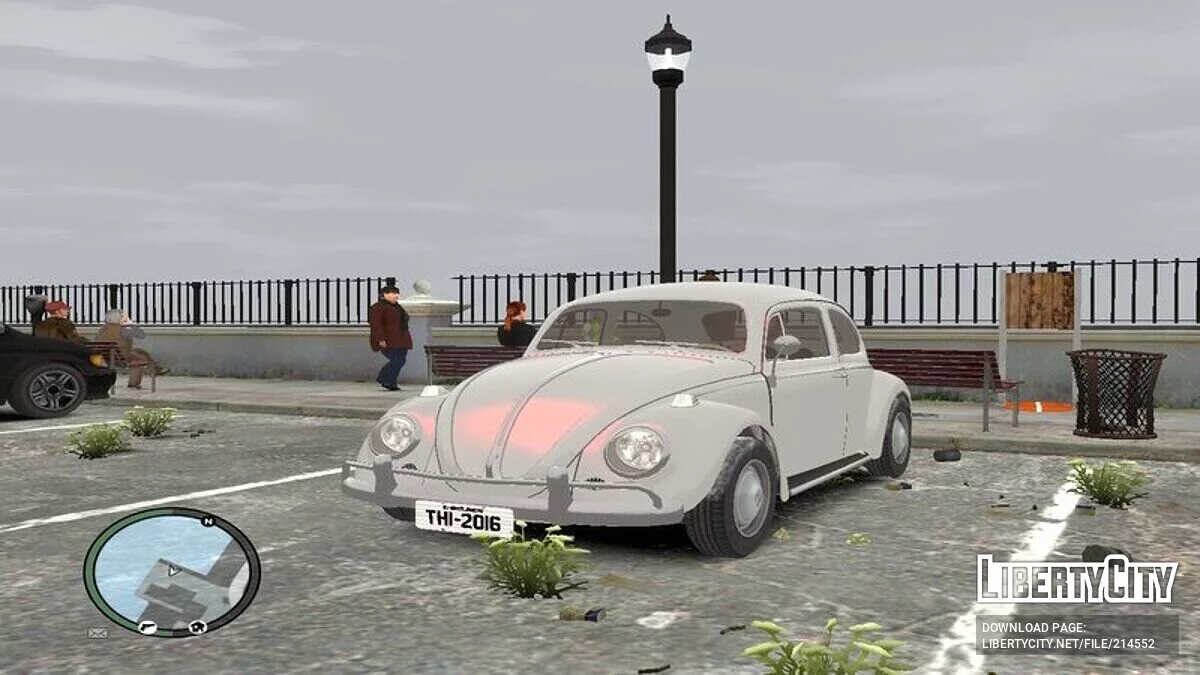 Volkswagen Fusca (Beetle) 1967 / GTA 4