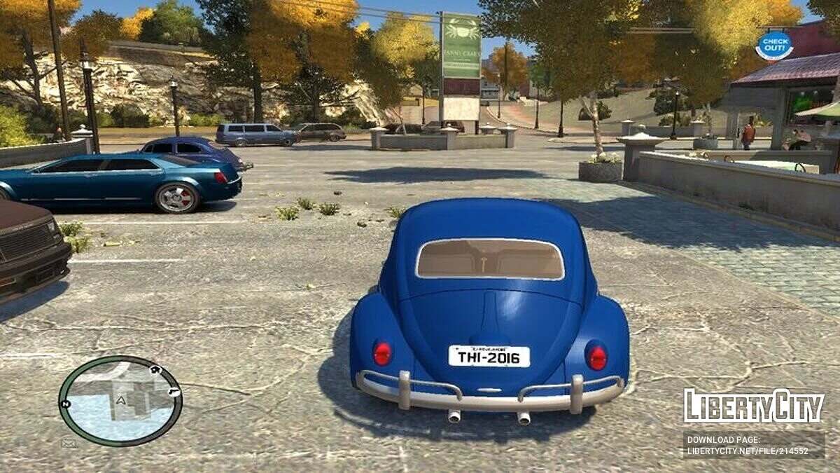 Volkswagen Fusca (Beetle) 1967 / GTA 4