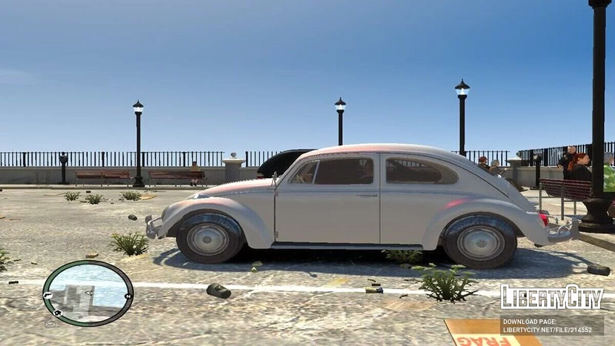 Volkswagen Fusca (Beetle) 1967 / GTA 4
