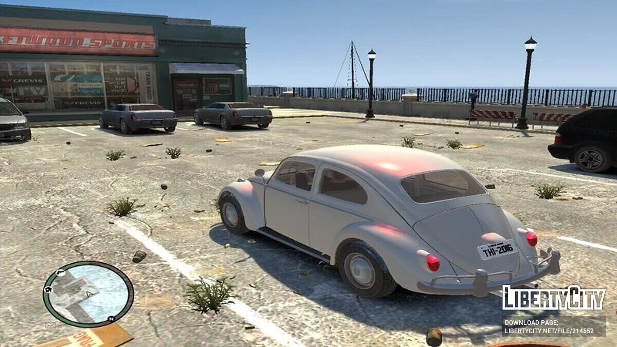 Volkswagen Fusca (Beetle) 1967 / GTA 4