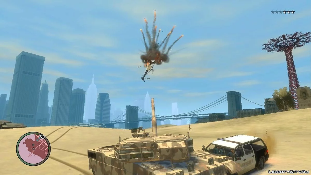 GTA V Rhino (Танк) / GTA 4