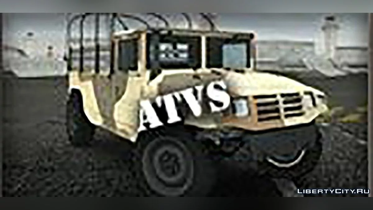 GTA 5 Cut Military Patriot Replica / GTA 4