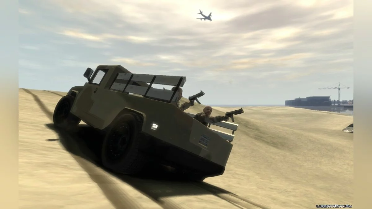 GTA 5 Cut Military Patriot Replica / GTA 4