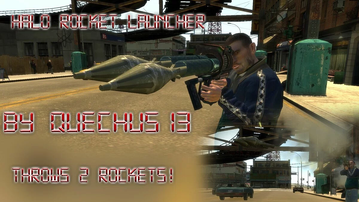 Ракетна установка Halo / GTA 4