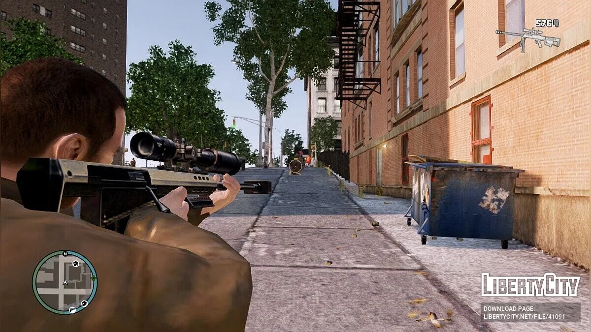 Barrett M95 / GTA 4
