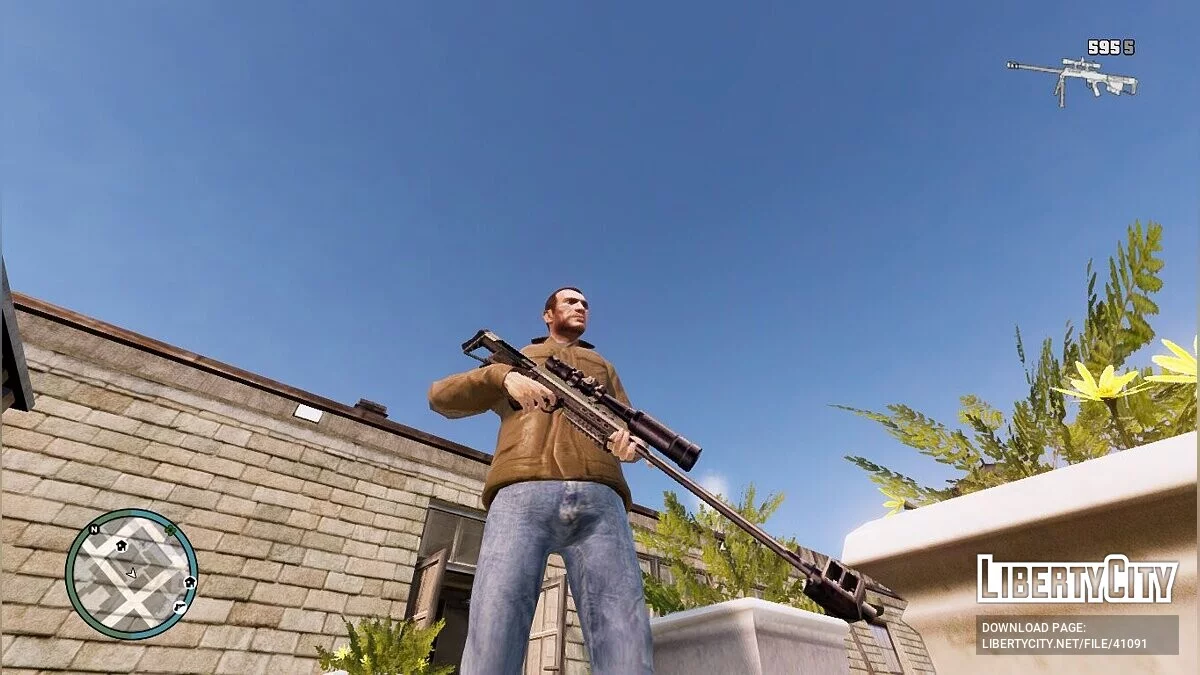 Barrett M95 / GTA 4