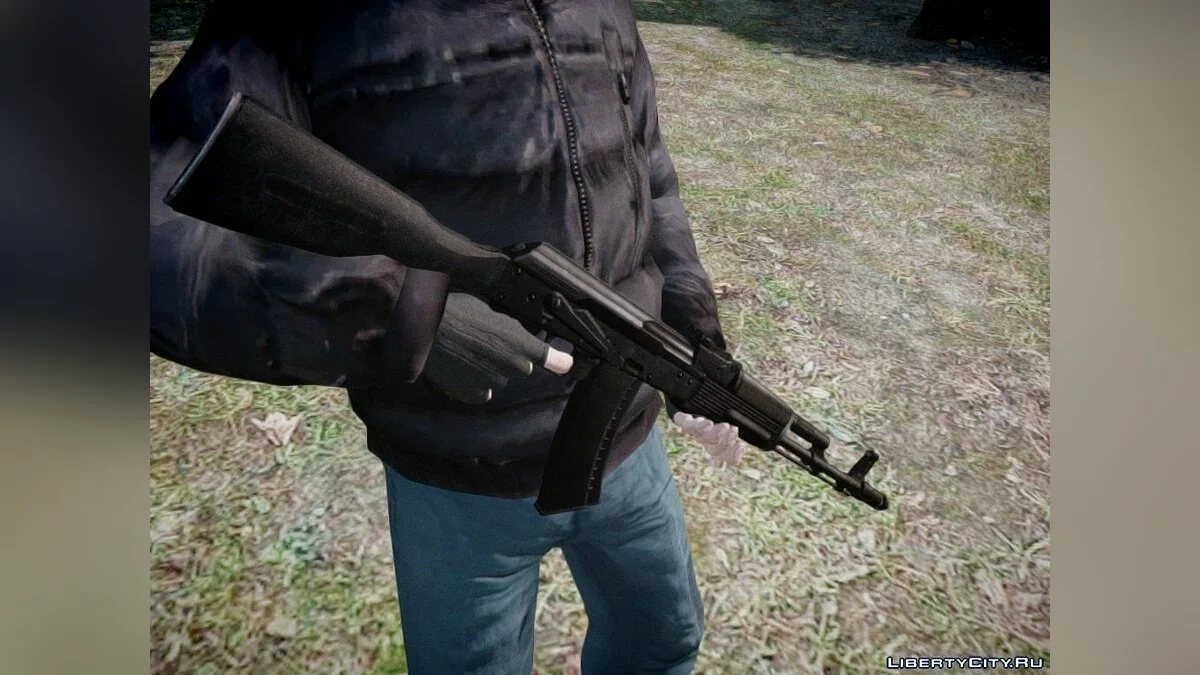 Modified Kalashnikov AK-74 / GTA 4