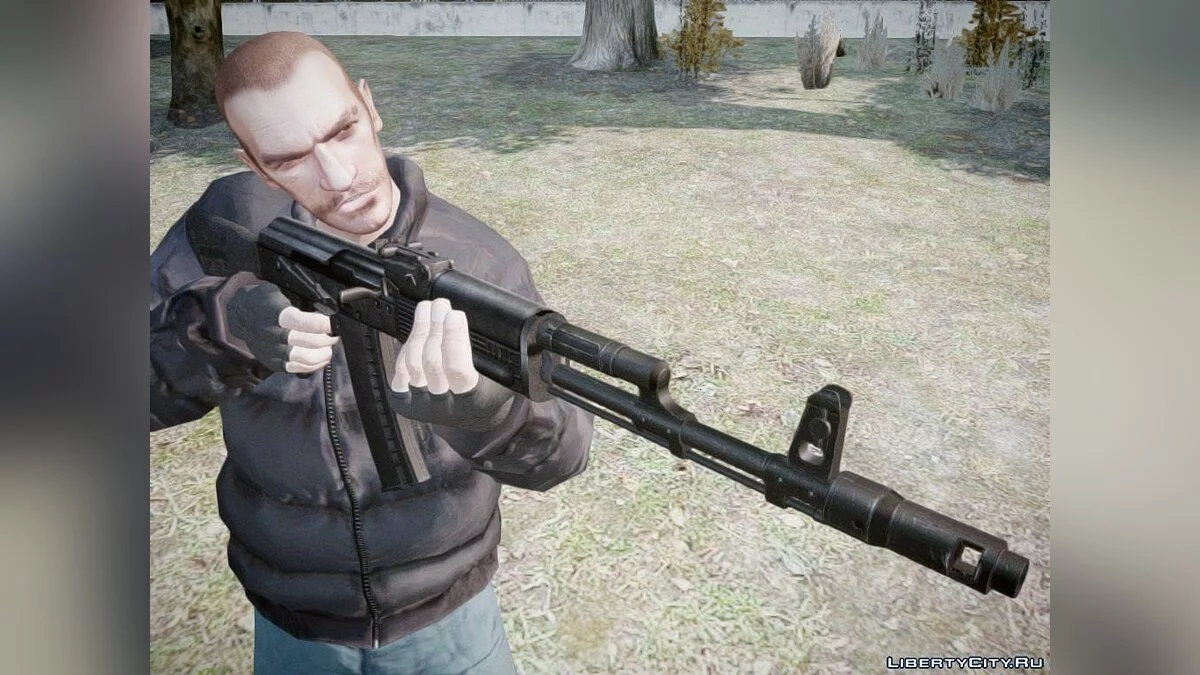 Modified Kalashnikov AK-74 / GTA 4