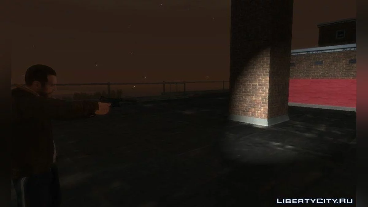 HK USP 45 avec lampe de poche fonctionnelle v1.5 / GTA 4