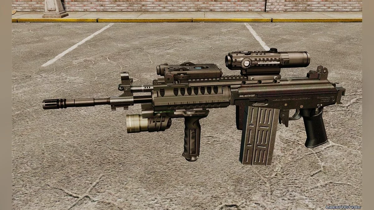 Galil Assault Rifle / GTA 4