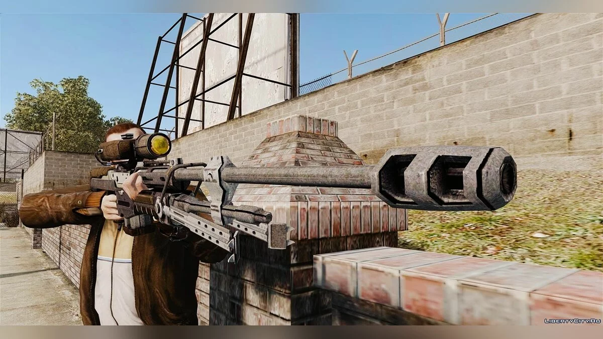 Halo Reach SRS 99 Sniper Rifle / GTA 4