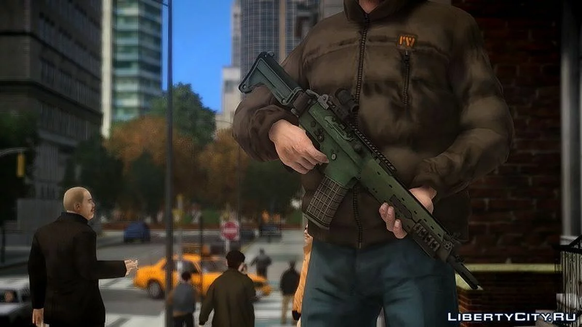 Автоматичний карабін AК5C / GTA 4