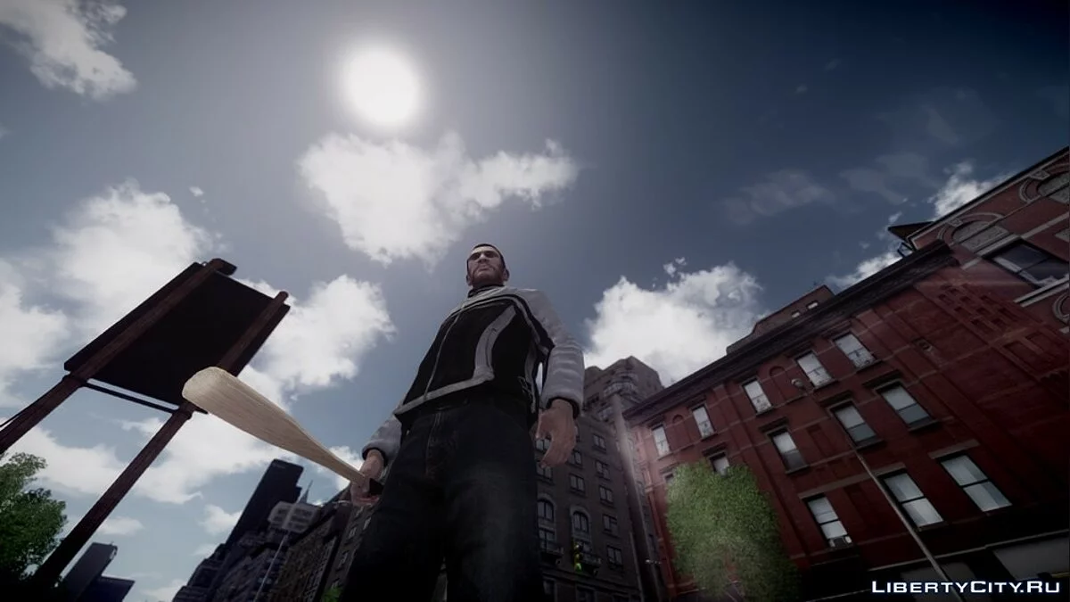 [HD] Batte de baseball en bois / GTA 4