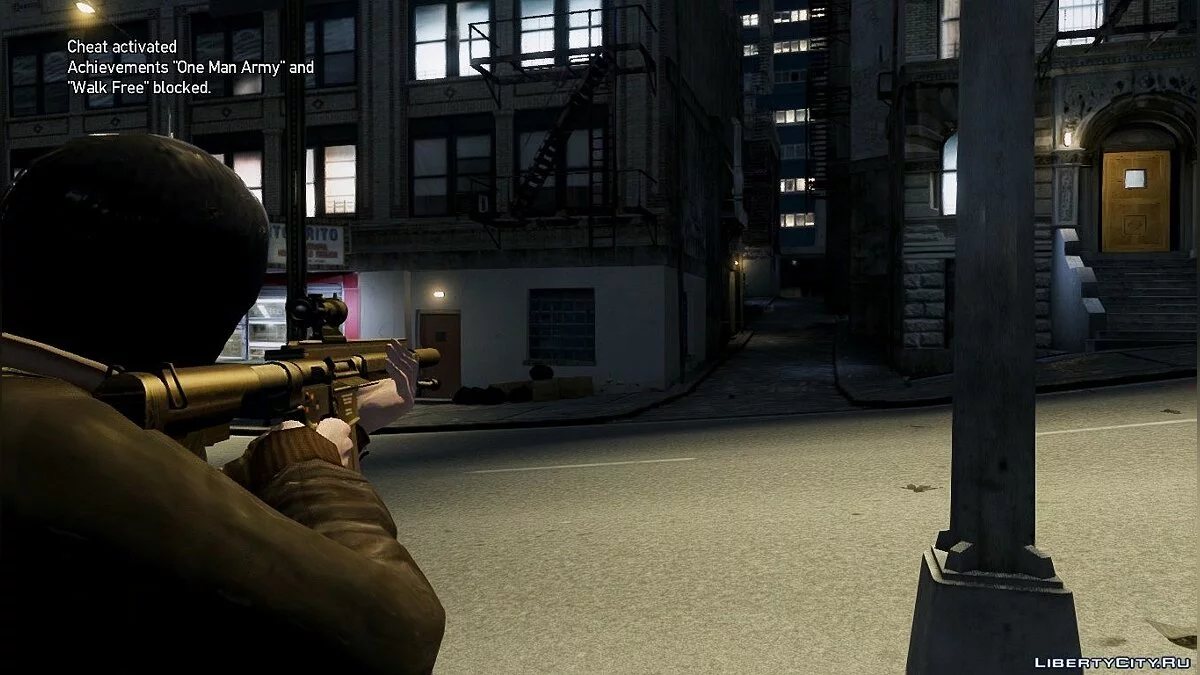 HK417 Battle Rifle(w/Silencer and ACOG) / GTA 4