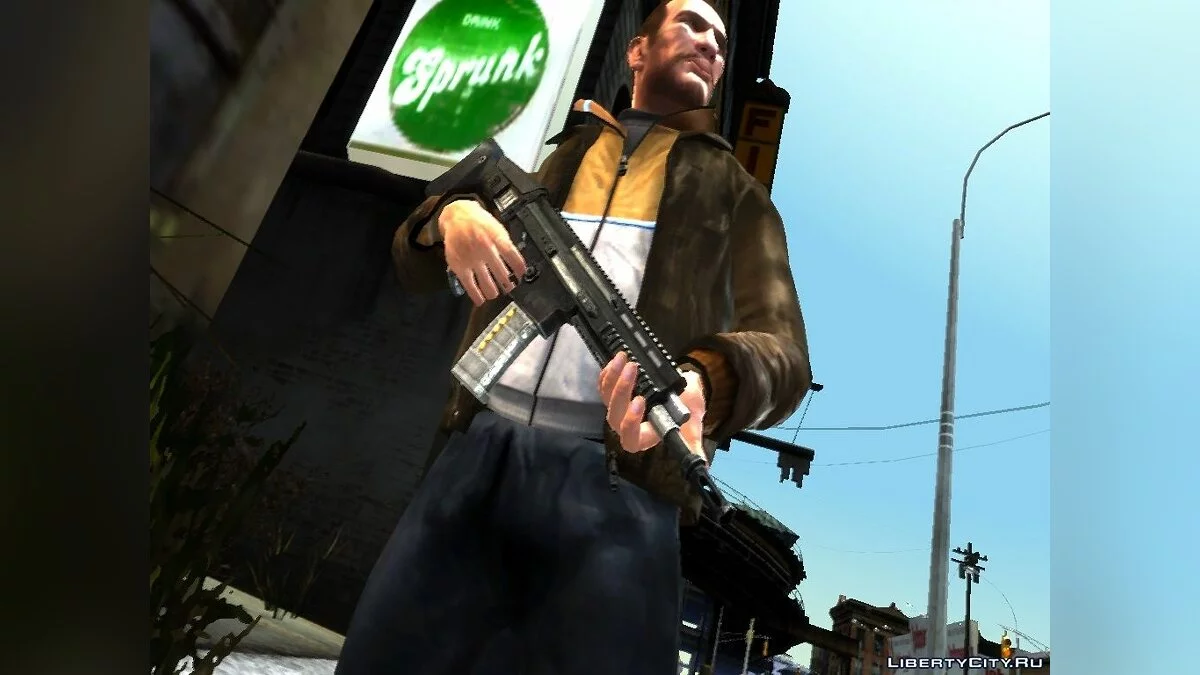 SCAR de RE ORC / GTA 4