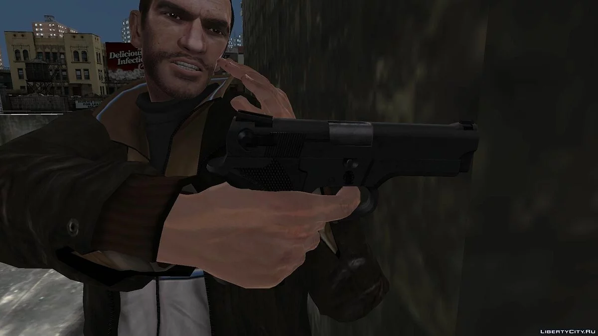 Smith und Wesson Handfeuerwaffe / GTA 4