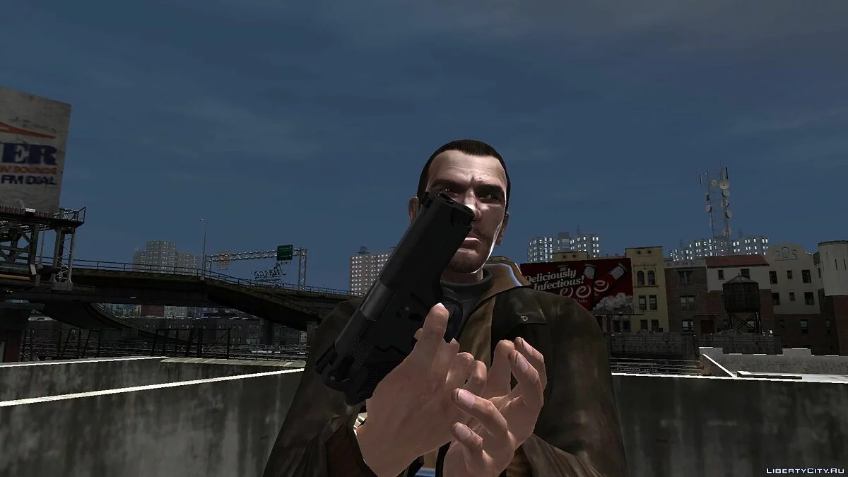 Smith und Wesson Handfeuerwaffe / GTA 4