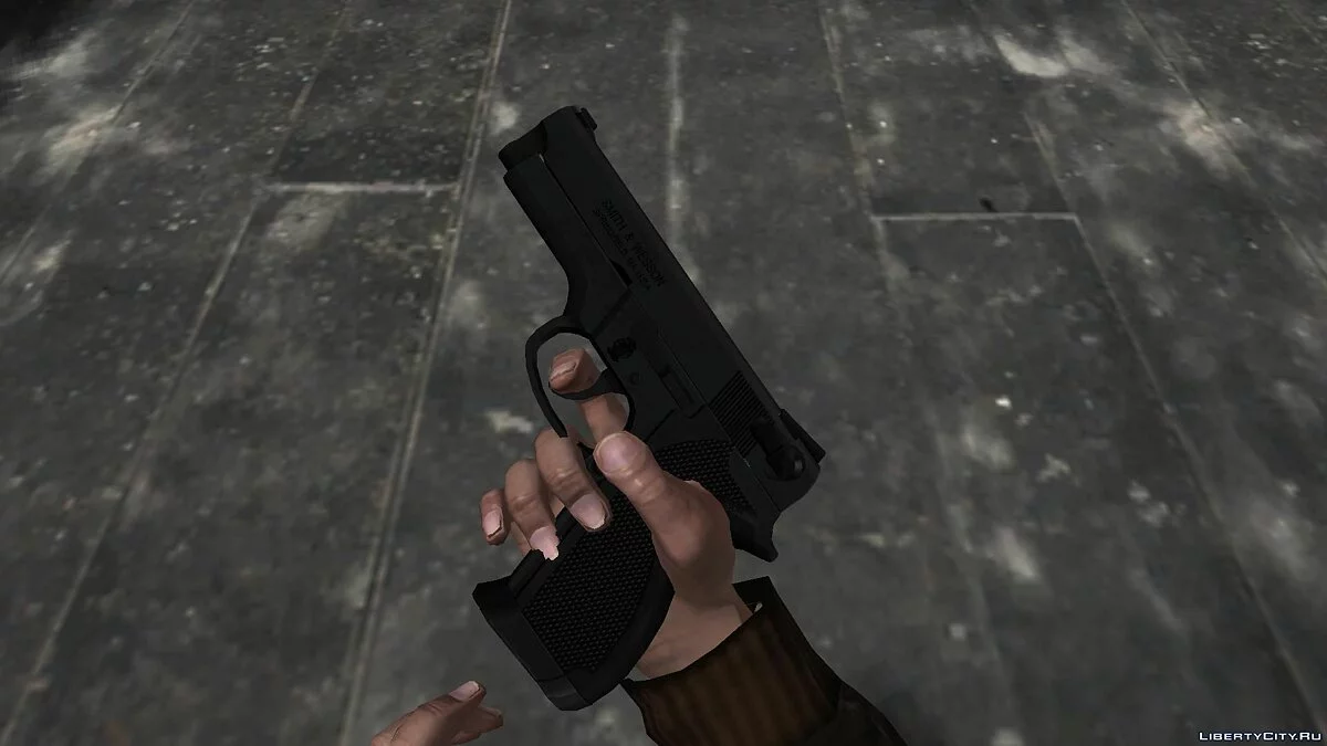 Smith und Wesson Handfeuerwaffe / GTA 4