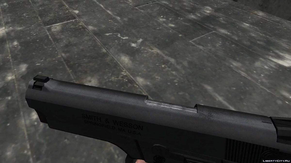 Smith und Wesson Handfeuerwaffe / GTA 4