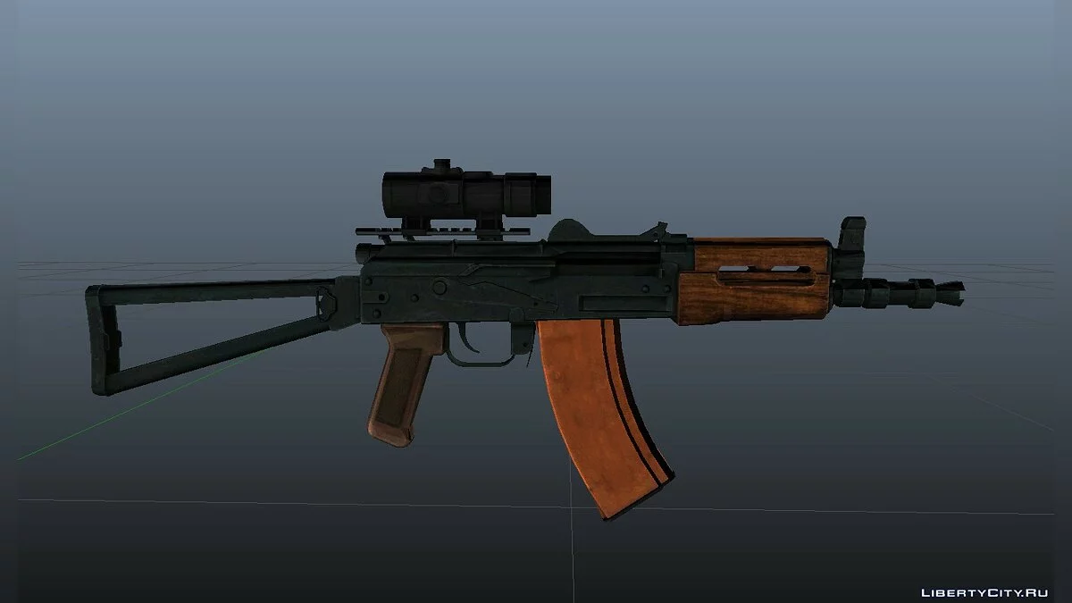 АКС-74У de Battlefield 4 / GTA 4