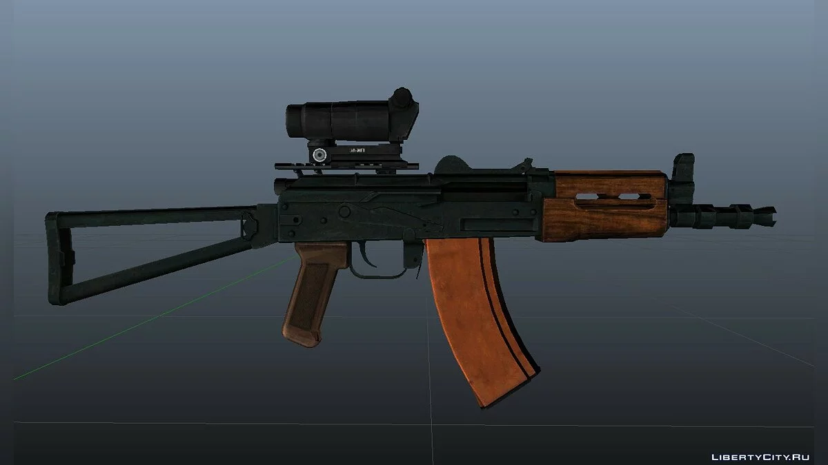 АКС-74У de Battlefield 4 / GTA 4