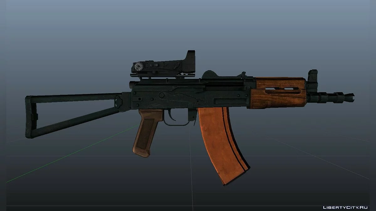 АКС-74У de Battlefield 4 / GTA 4