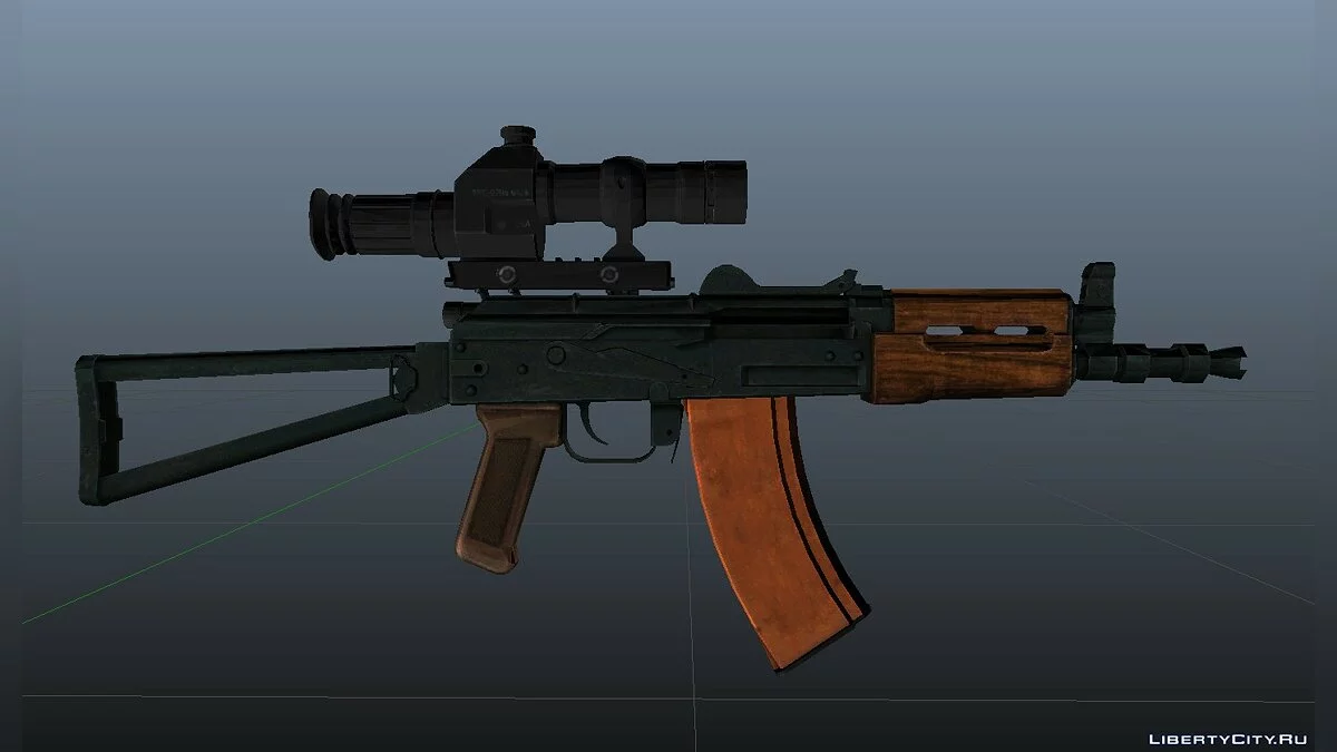 АКС-74У de Battlefield 4 / GTA 4