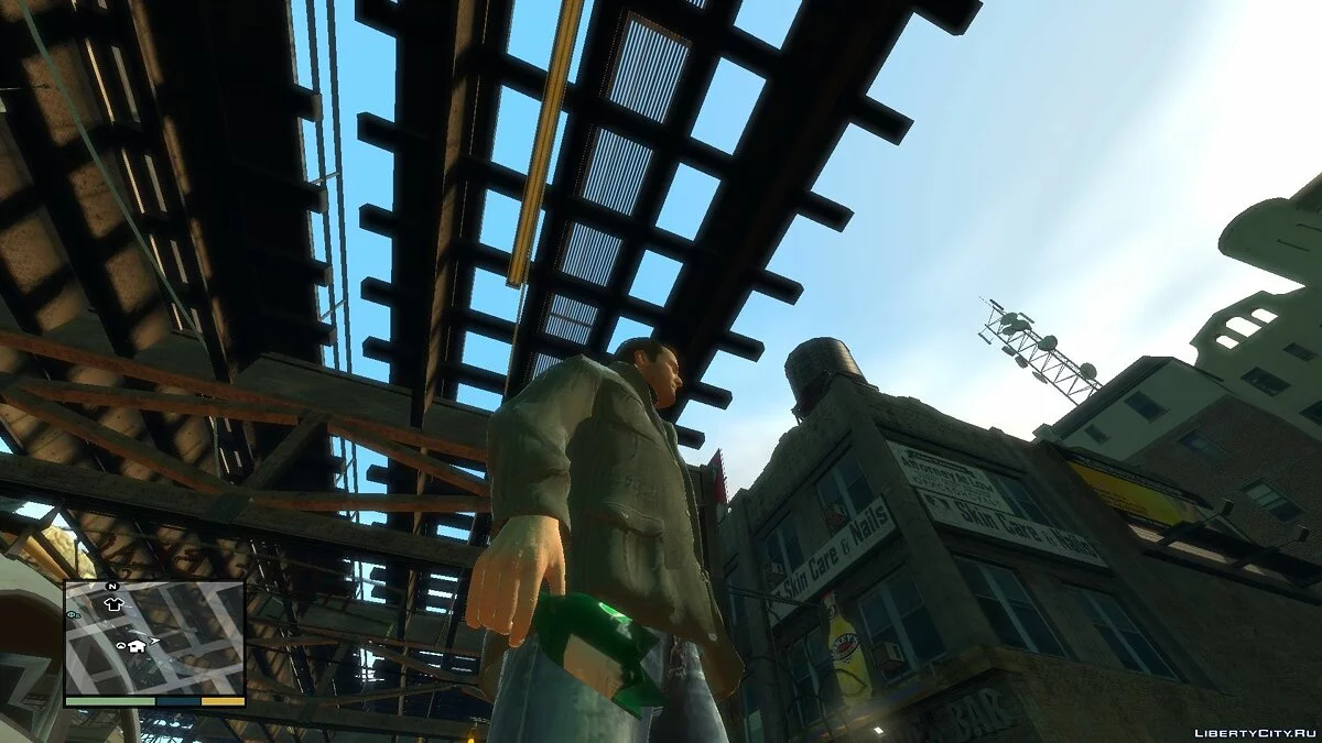GTA V Broken Bottle and Golf Putter / GTA 4