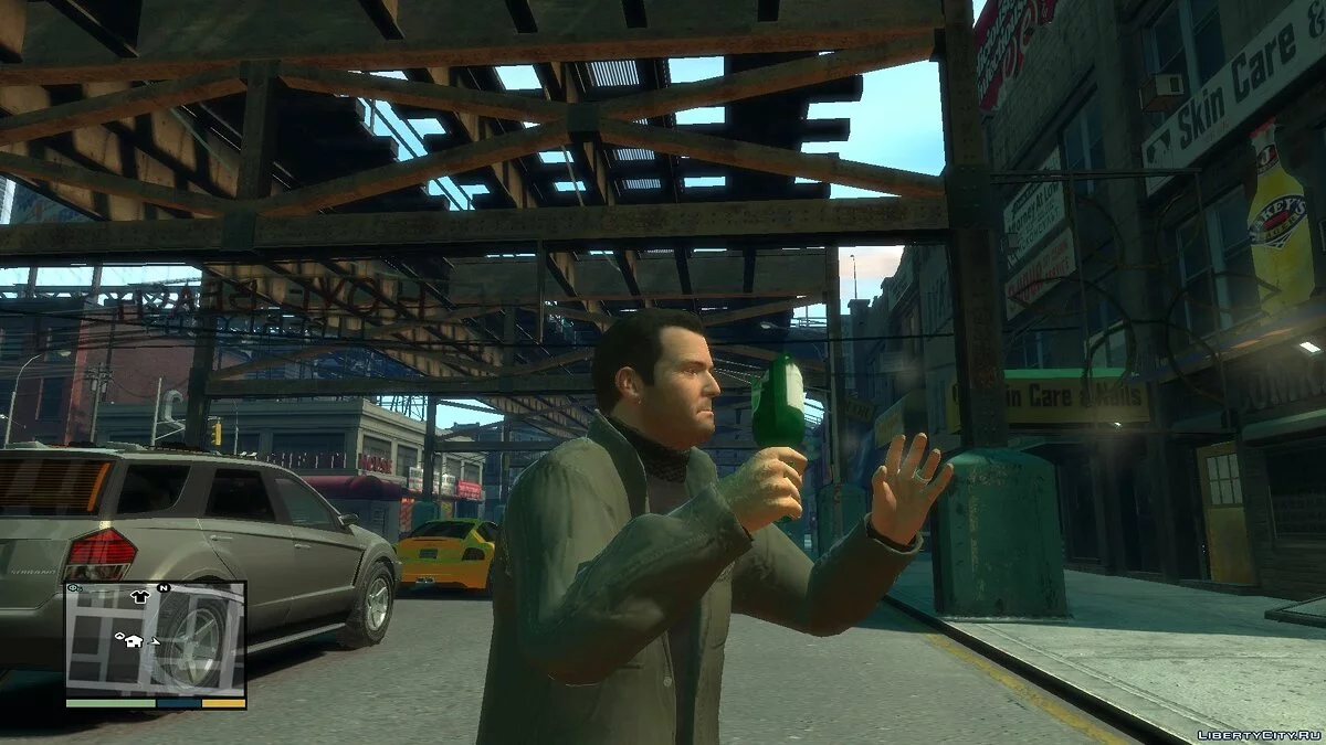 GTA V Broken Bottle and Golf Putter / GTA 4