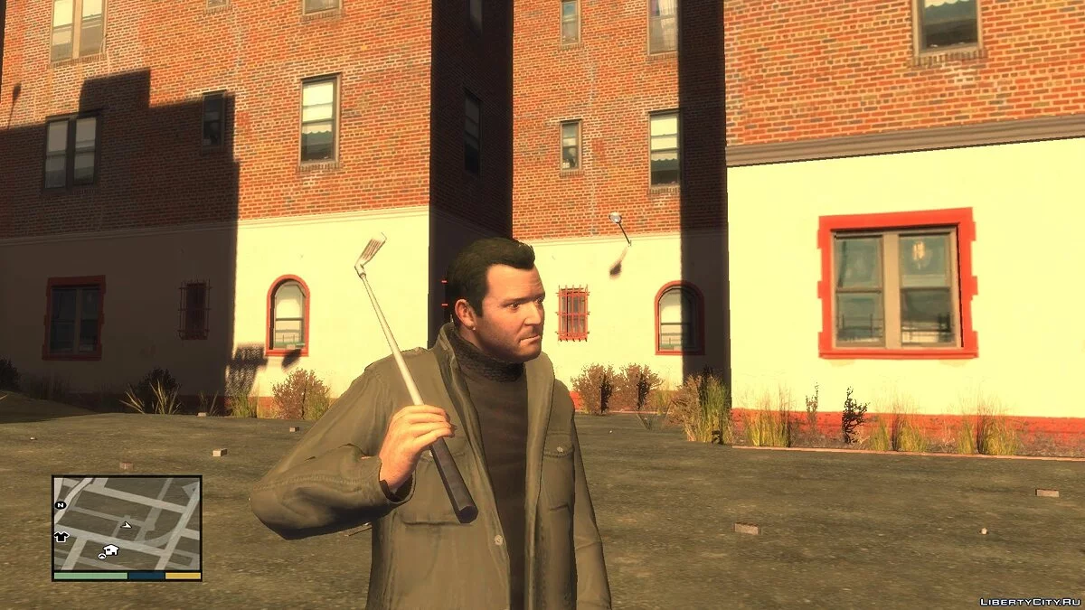 GTA V Broken Bottle and Golf Putter / GTA 4