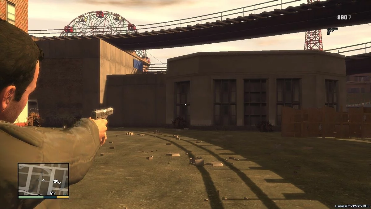 Вінтажний пістолет GTA V / GTA 4