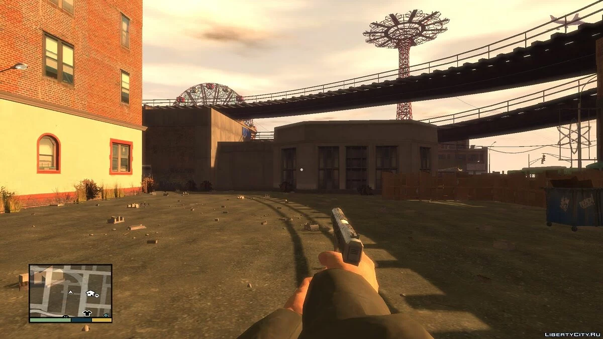 Вінтажний пістолет GTA V / GTA 4