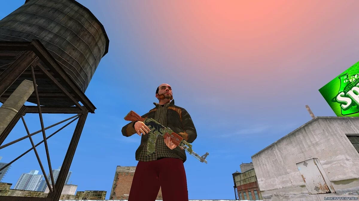 AK-47 з CS:GO / GTA 4