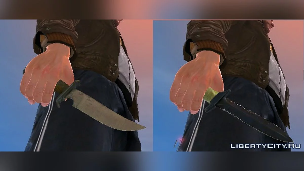 Knives from CS:GO / GTA 4