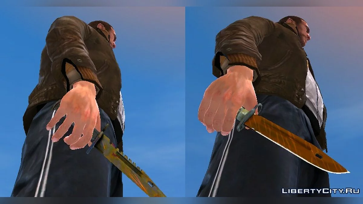 Knives from CS:GO / GTA 4