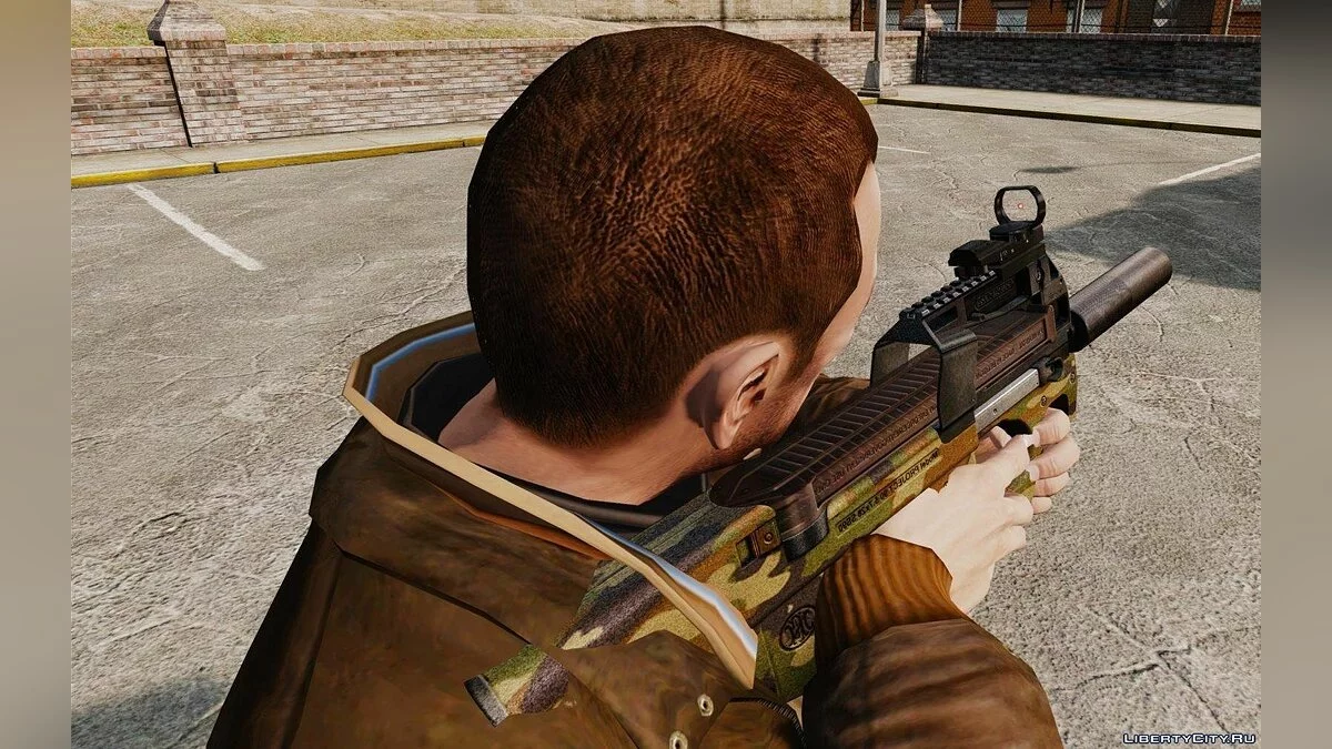 Belgische Maschinenpistole FN P90 v5 / GTA 4