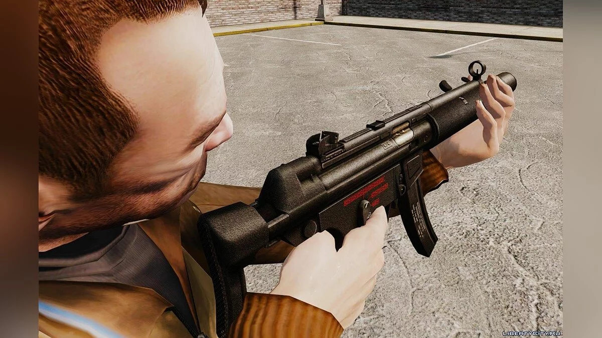 Subfusil MP5SD v5 / GTA 4