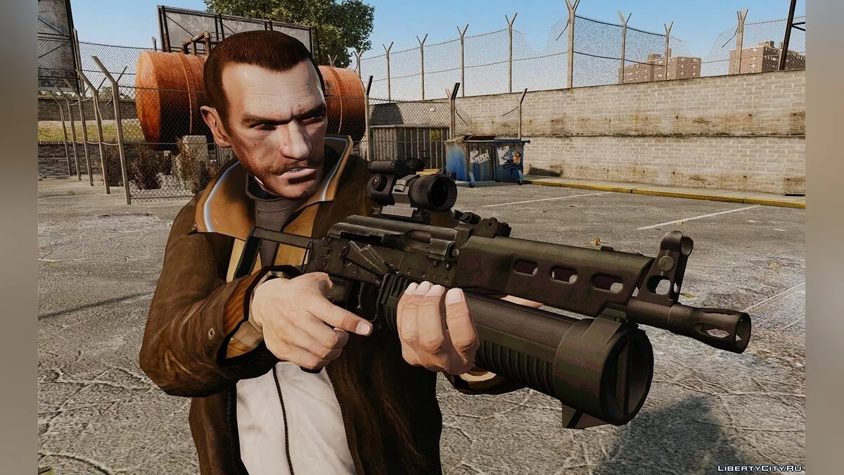 PP-19 Bizon Submachine Gun / GTA 4