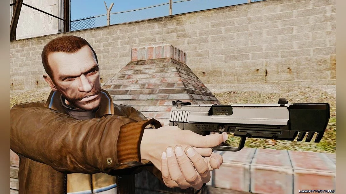 Pistolet semi-automatique H&K USP v6 / GTA 4