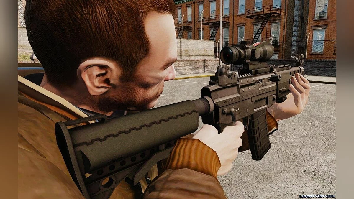 Fusil d'assaut SIG 552 / GTA 4