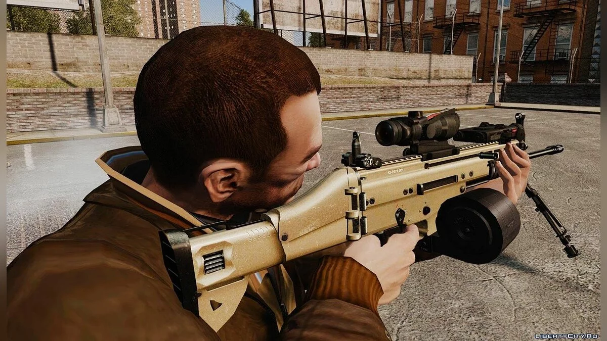 Штурмова гвинтівка FN SCAR-L / GTA 4