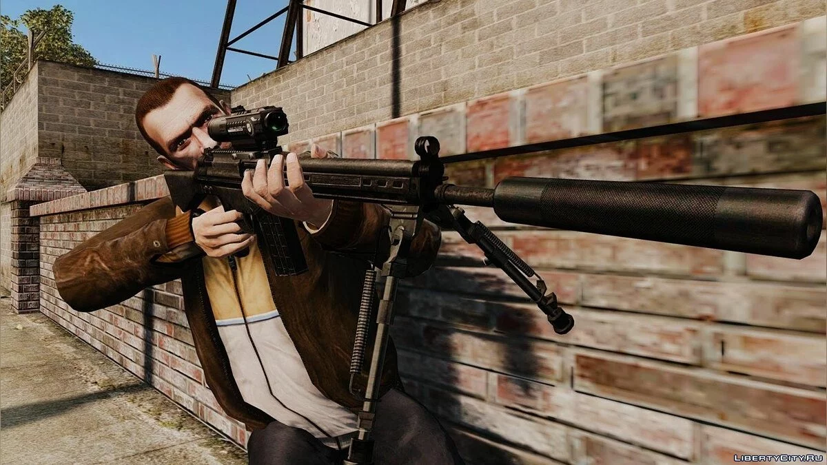 Scharfschützengewehr HK G3SG1 v1 / GTA 4
