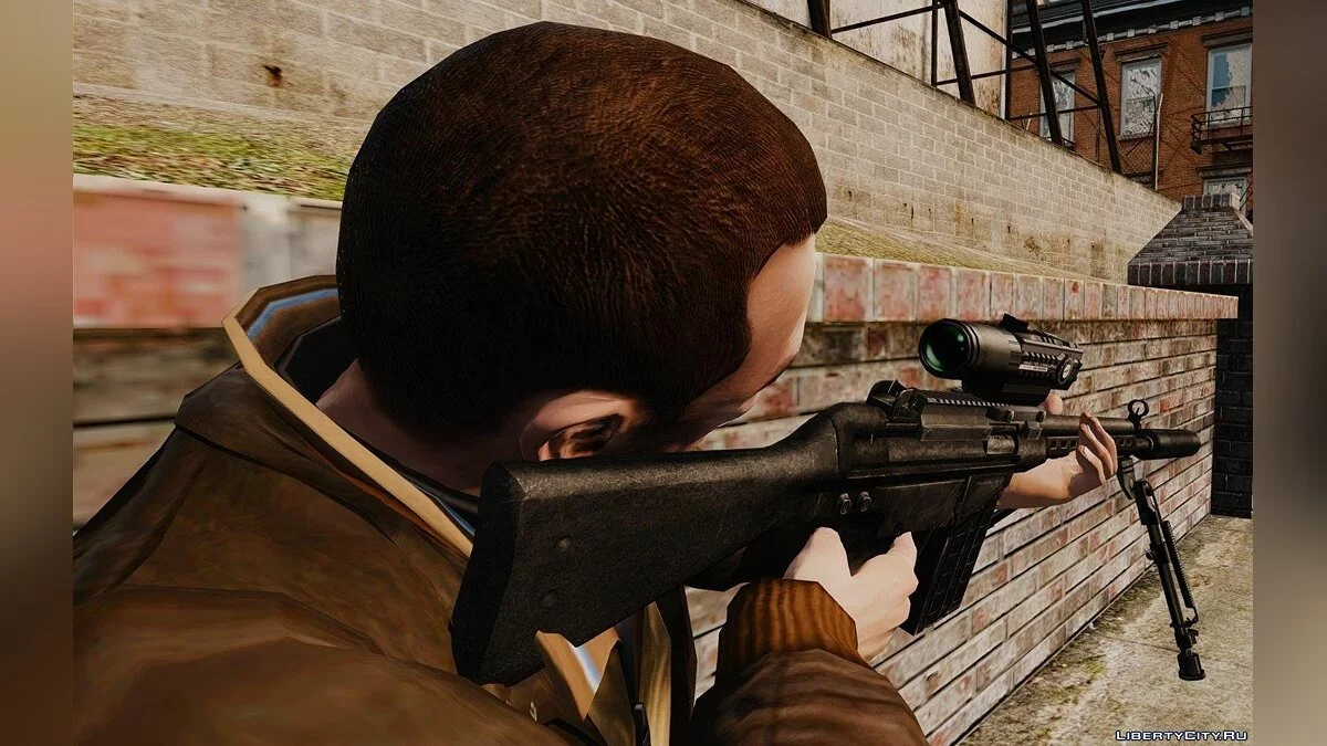 Scharfschützengewehr HK G3SG1 v1 / GTA 4