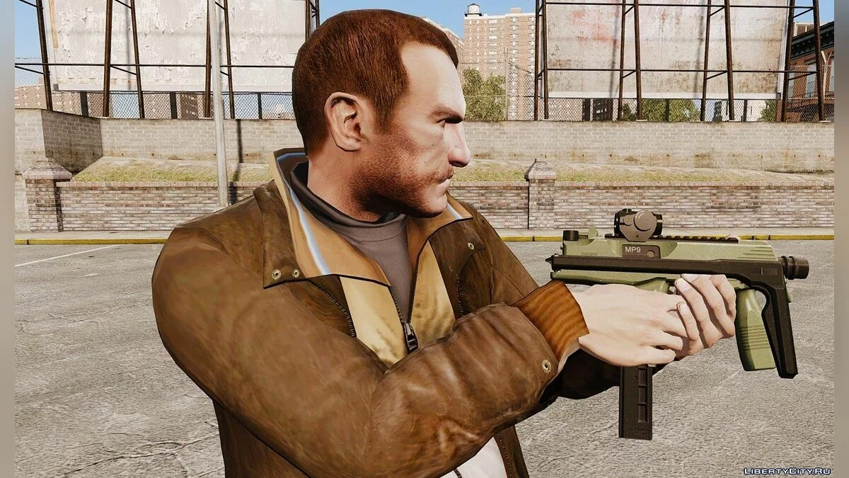 Тактичний пістолет-пулемет MP9 v2 / GTA 4
