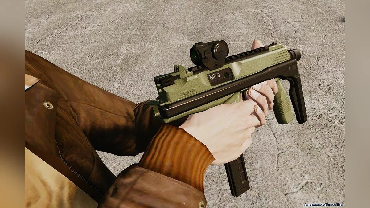 Тактичний пістолет-пулемет MP9 v2 / GTA 4