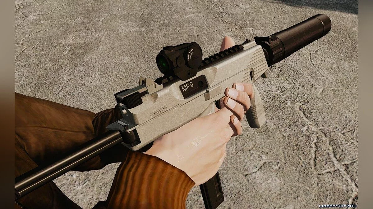 Taktische Maschinenpistole MP9 v3 / GTA 4